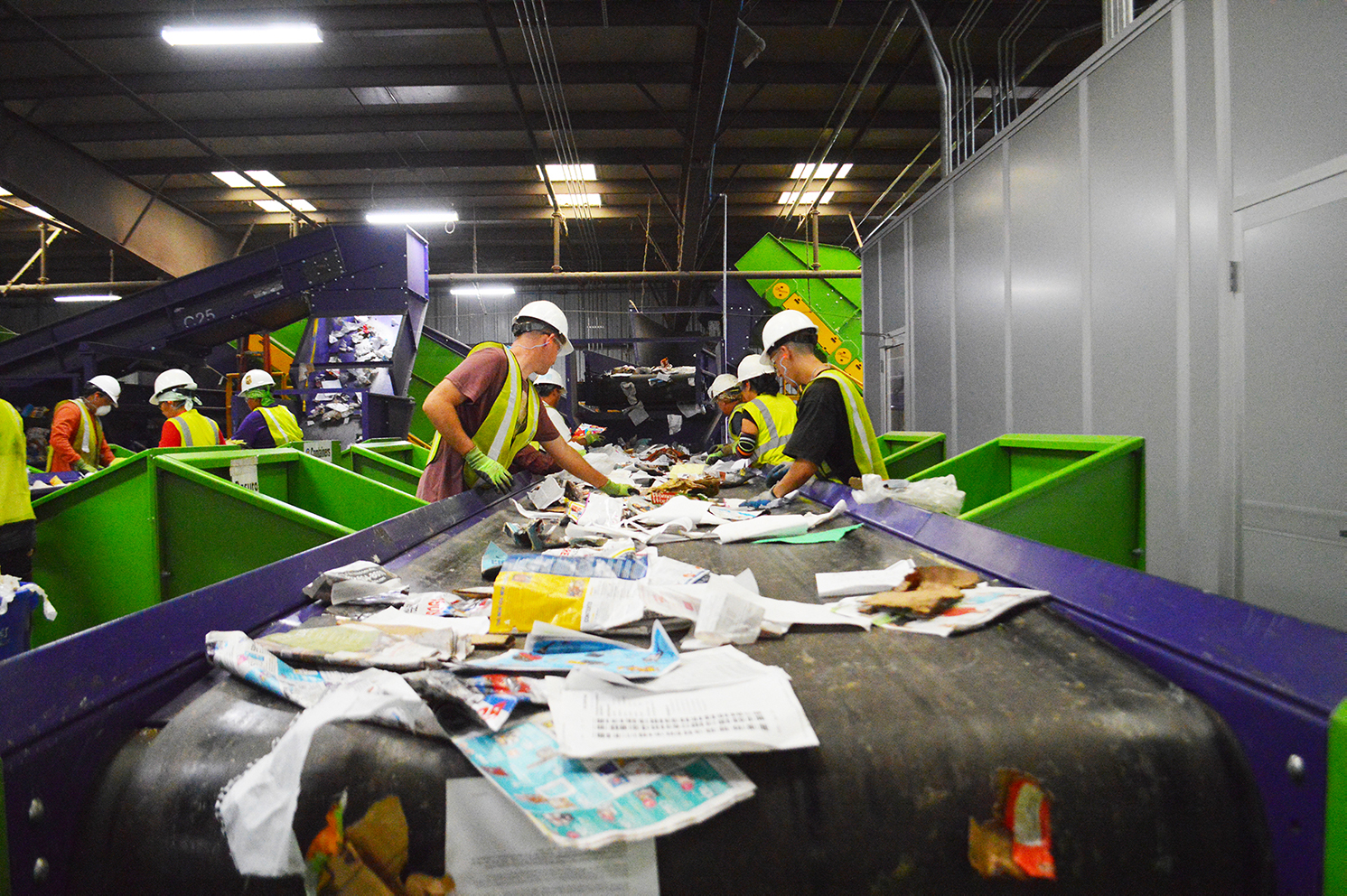 Recycling Process Mid Valley Disposal